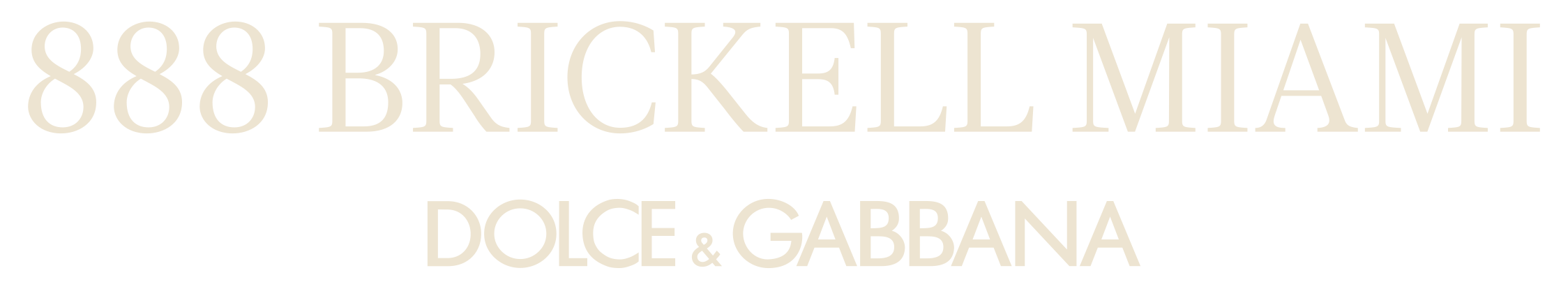 888 Brickell by Dolce&Gabbana