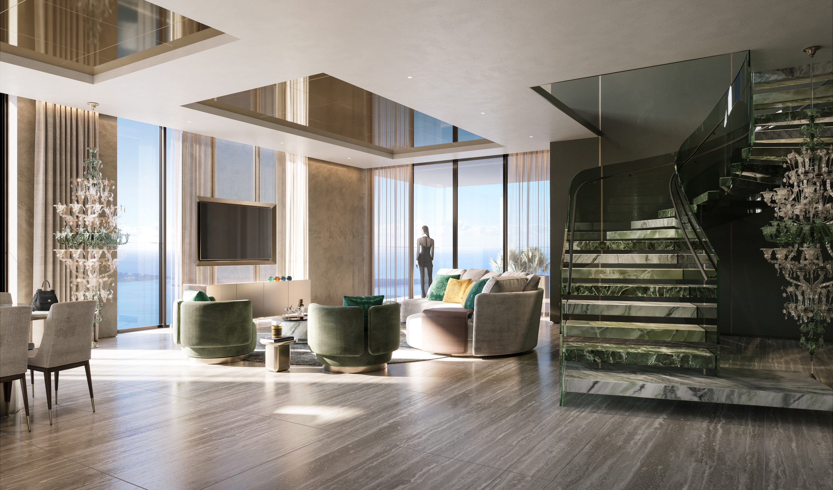 Great room, Camelia Green
